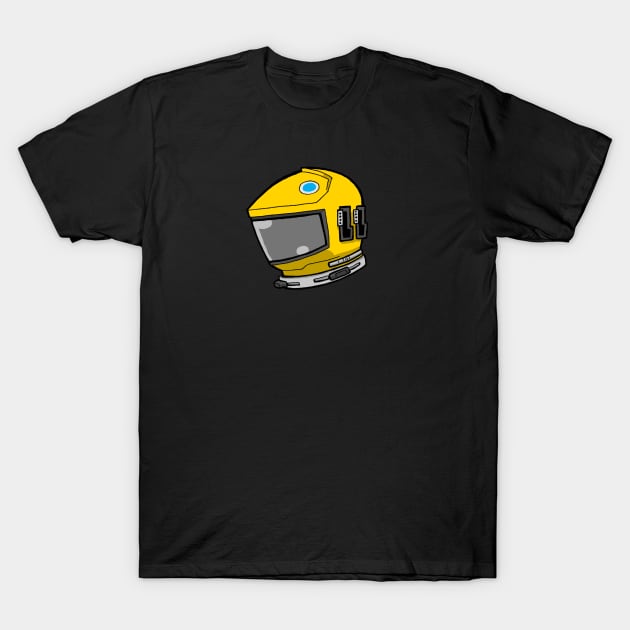 Frank's Helmet T-Shirt by JoelCarroll